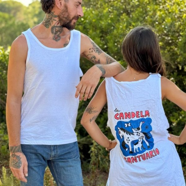 Camiseta de tirantas Todos Los Animales by Javi Juelles